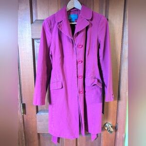 Ann Taylor Button-Up Trench